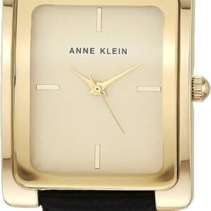 Anne Klein Women's Leather Strap Watch