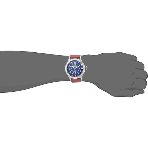 Timex Expedition Scout 40mm Men’s Analog Watch | INDIGLO Backlight and Luminous Hands | Durable Comfortable Adjustable Strap | 24 Hour Time | Rugged Outdoor Watch | 50M Water Resistance - Image 3