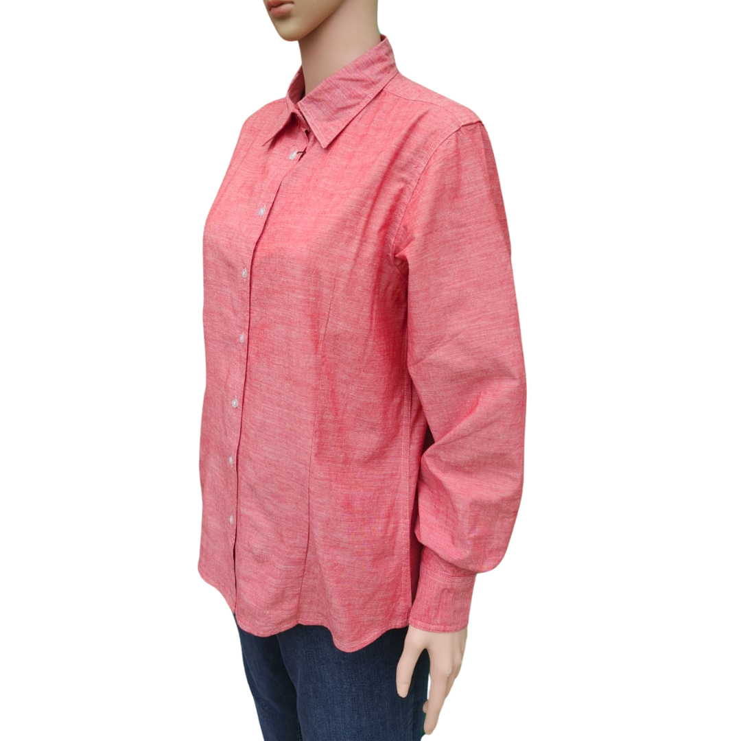 Women’s Chambray Long Sleeve Shirt – Classic Comfort & Style - Image 4